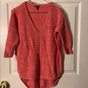 Express Sweater in Pink Blend color